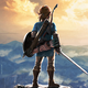 Pictured: Link looking out at Hyrule, hoping his Sheikah Slate has backup saves.